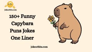 Funny Capybara Puns Jokes
